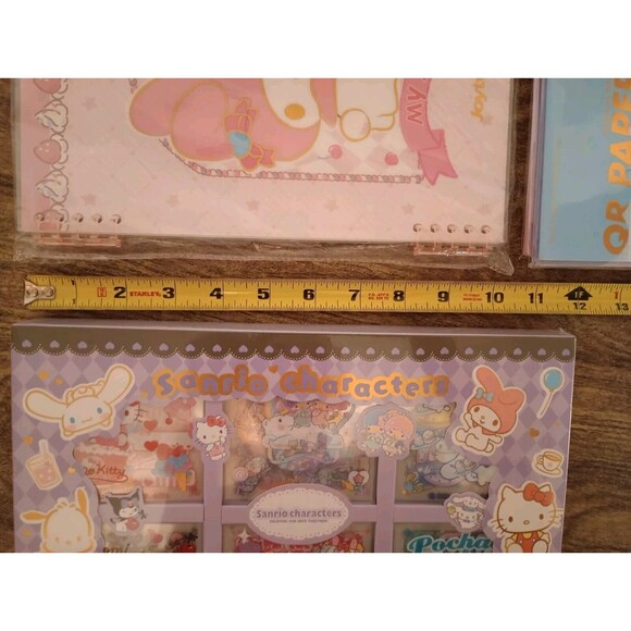 Joytop Sanrio Hello Kitty Friends Sticker Box Set With Notebook, QR Paper Japan - Picture 5 of 16